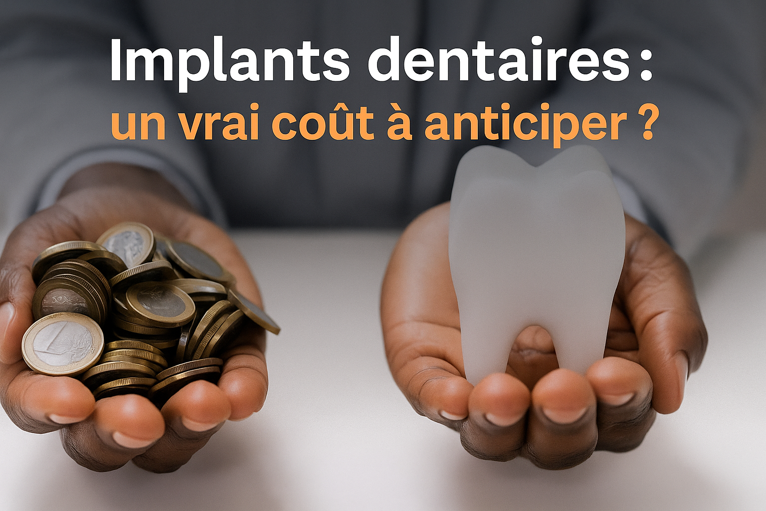 Implants dentaires : remboursement et coût Implants dentaires et remboursement : une dépense à anticiper avec ou sans mutuelle